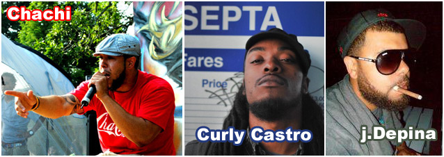 (Image: New Music from Chachi, Curly Castro and j.Depina)