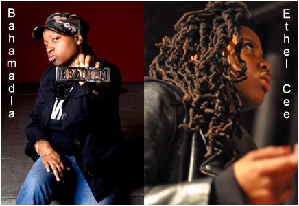 (Image: Ethel Cee and Bahamadia)
