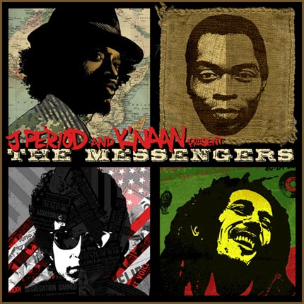 (Image: J.Period and K'Naan - The Messengers Mixtape)