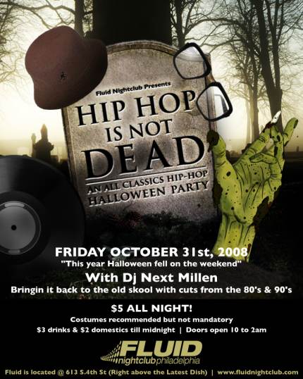 (Image - Nex Millen at Fluid - Promo Flyer)