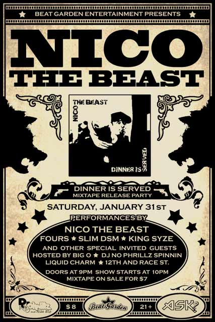 (Image - Nico the Beast: Mixtape Release)