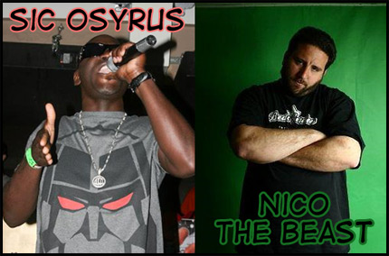 (Image: Sic Osyrus and Nico the Beast)
