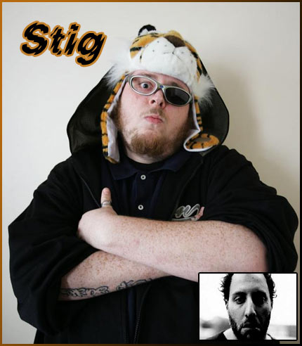 (Image - Stig and R.A. the Rugged Man)